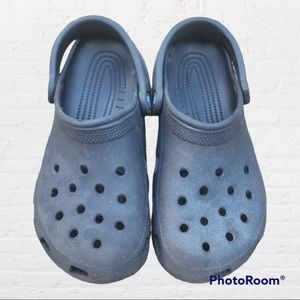 Black Crocs, original clogs, big kids, juniors size 4